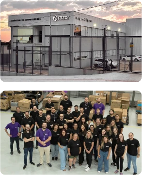 razor fachada e equipe